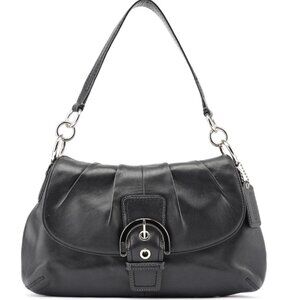 Coach F17217 Pleated Leather Soho Shoulder Bag